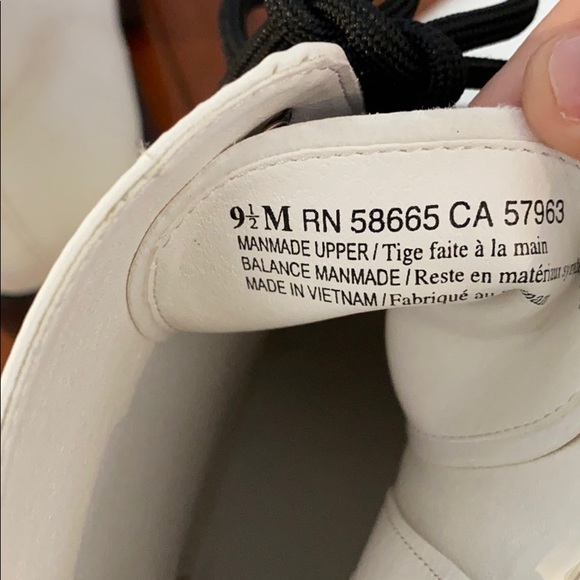 Heeled BP white combat Boots - Picture 6 of 8